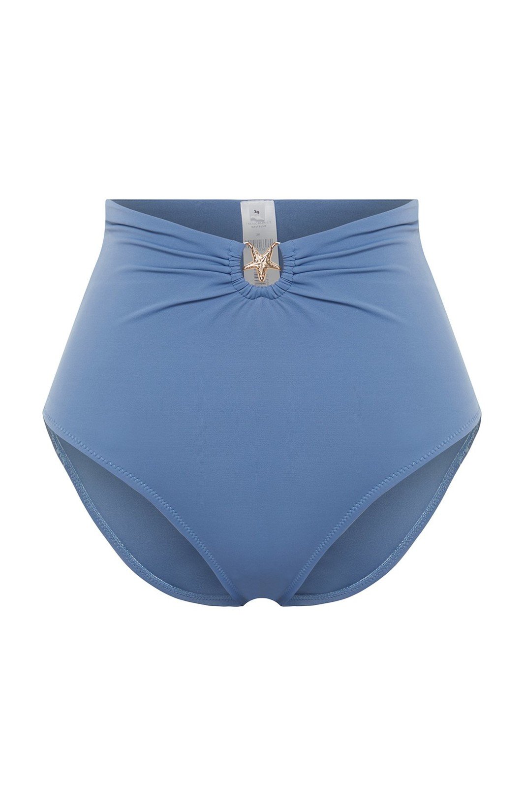 Trendyol Blue Accessory High Waist Hipster Bikini Bottom