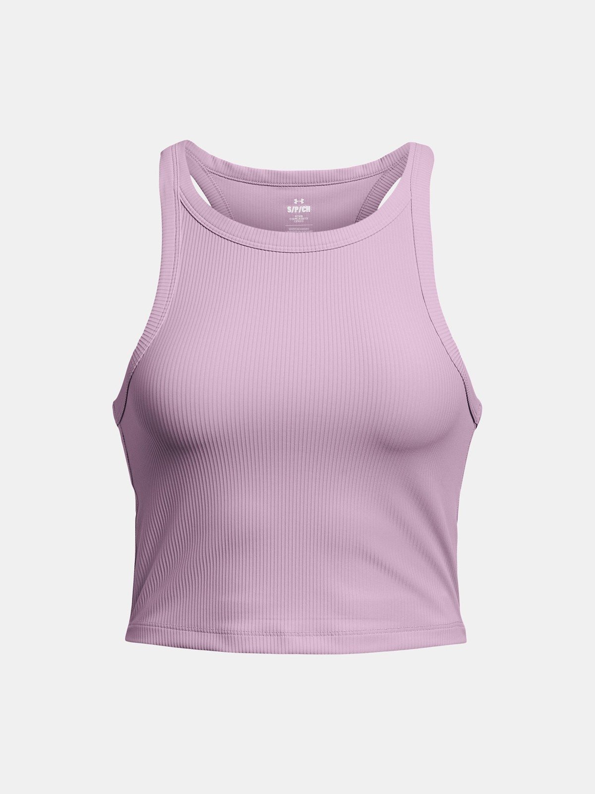 Under Armour Tílko Meridian Rib Crop Tank-PPL - Dámské