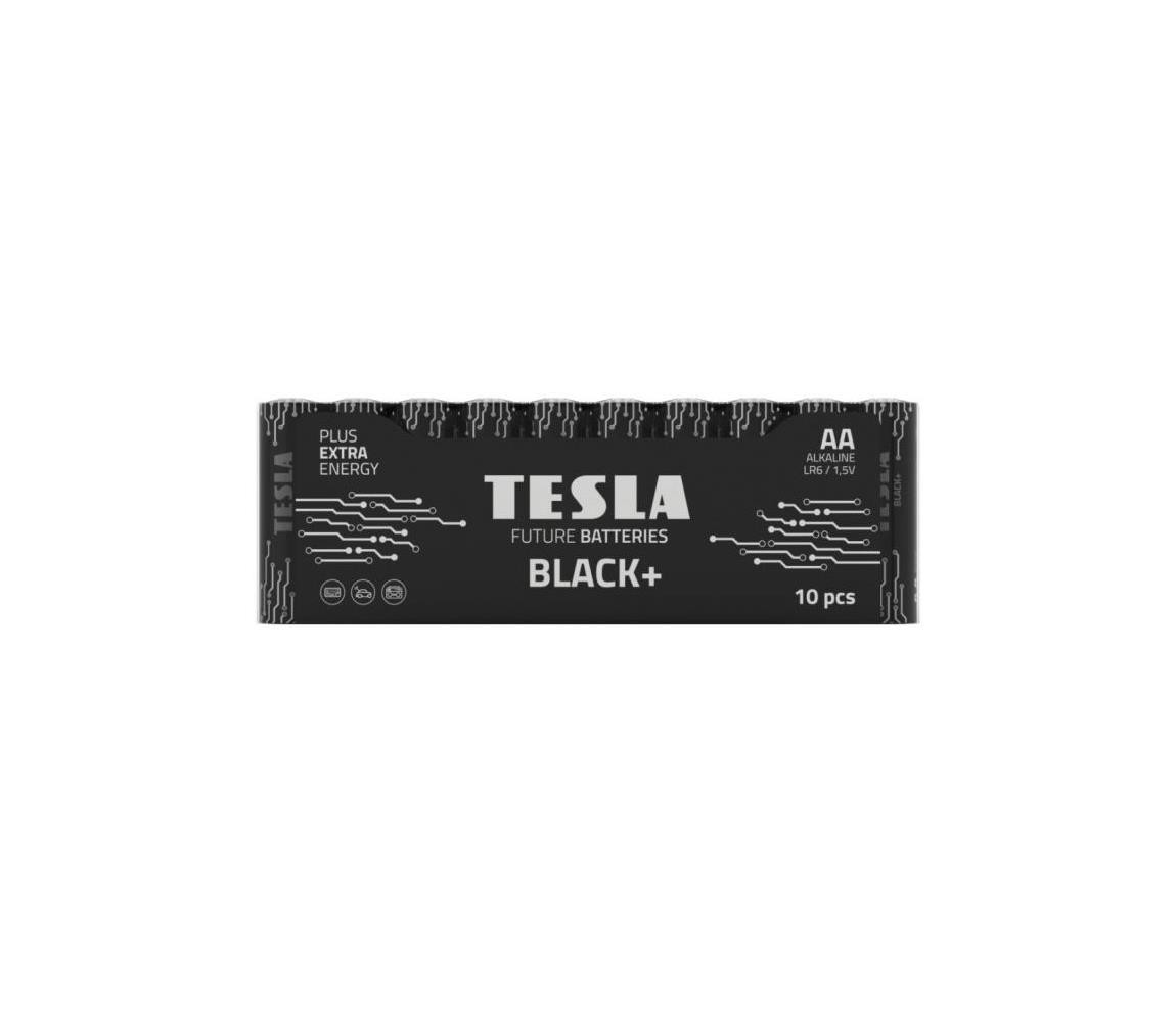 Tesla Batteries Tesla Batteries - 10 ks Alkalická baterie AA BLACK+ 1,5V