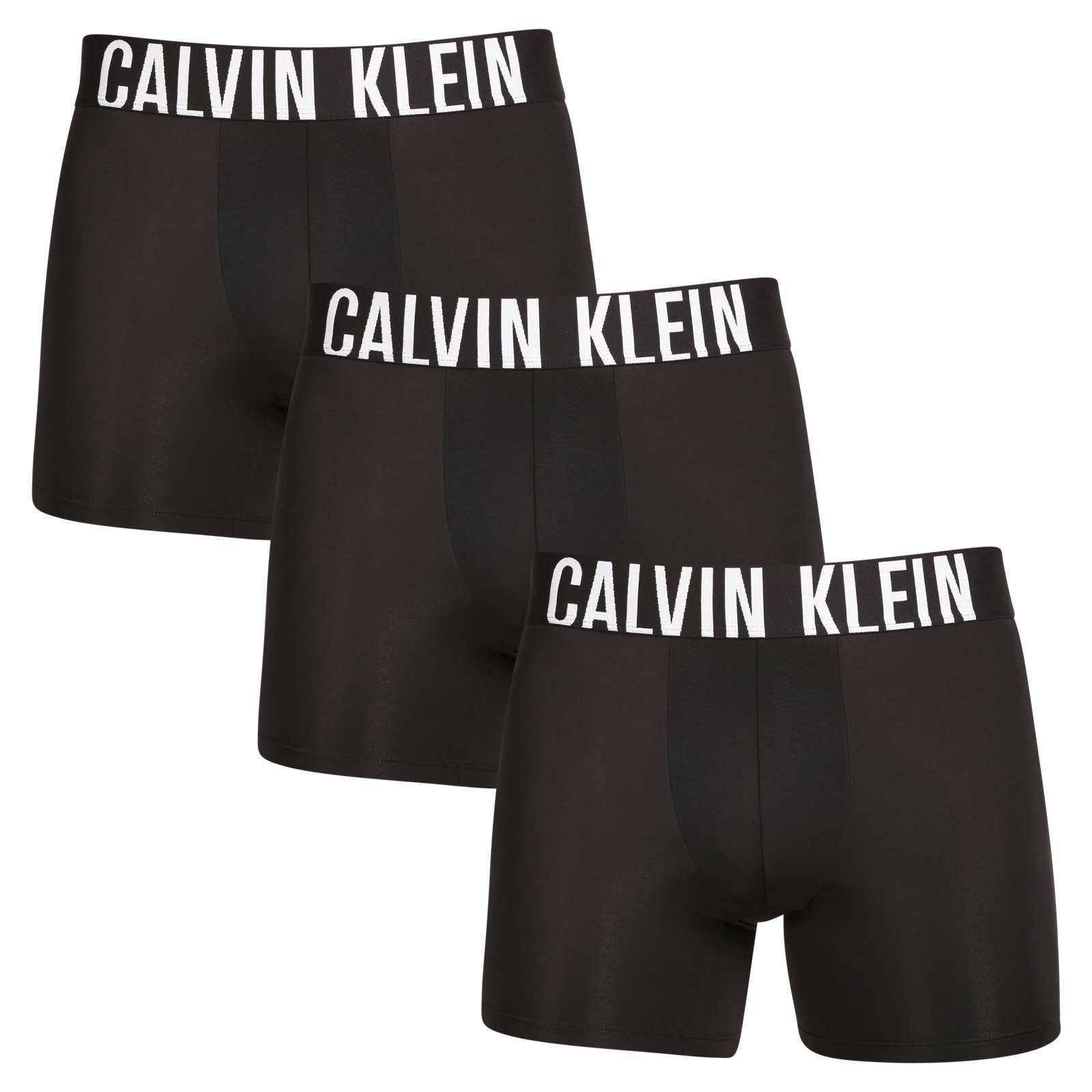 3PACK pánské boxerky Calvin Klein černé (NB3612A-UB1) M