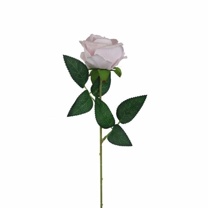 Růže řezaná umělá sv.fialová 50cm