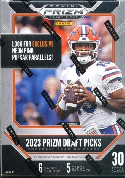 2023 Panini Prizm Draft Picks NFL Football Blaster Box