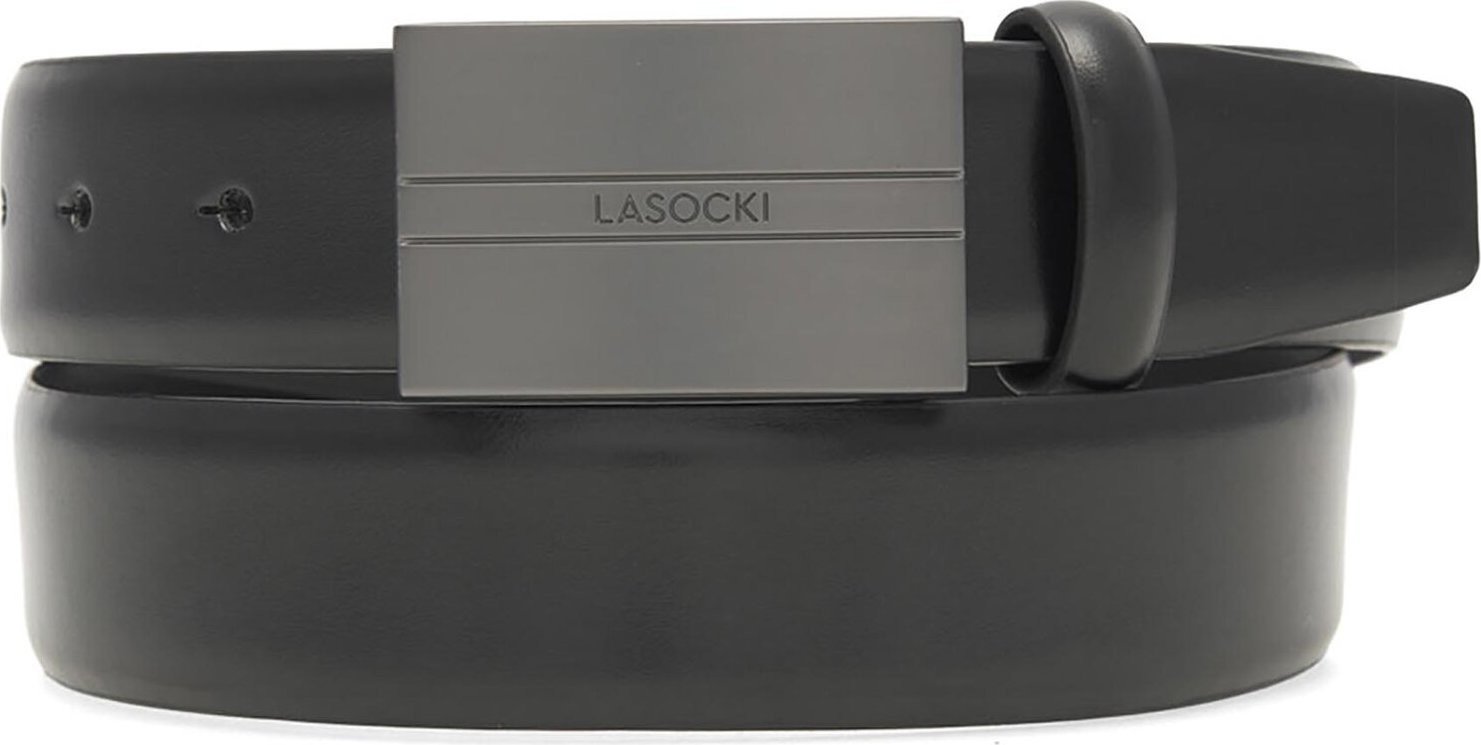 Pánský pásek Lasocki 2M2-010-SS24 Černá