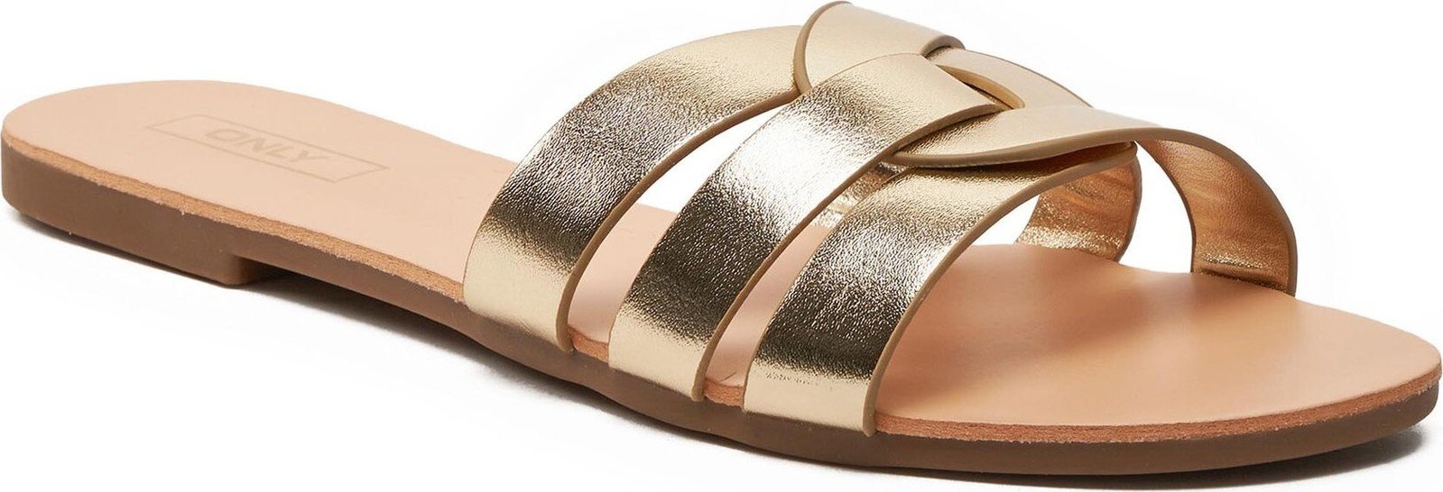 Nazouváky ONLY Shoes Onlfeli-4 15319420 Gold Colour