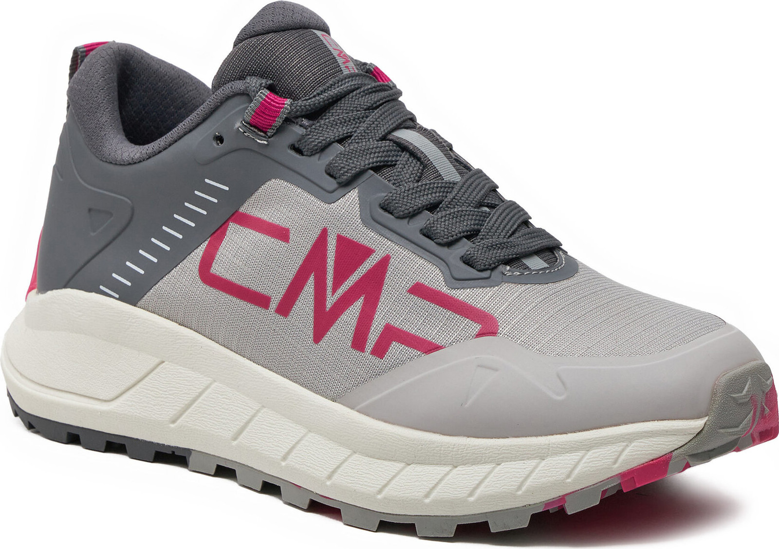 Sneakersy CMP Hamber Wmn Lifestyle 3Q85486 Alluminio-Fucsia 55UP