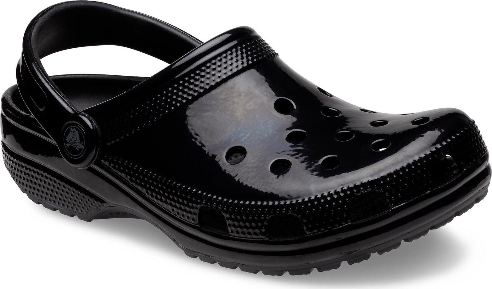 Nazouváky Crocs Classic High Shine Clog 209609 Black 001