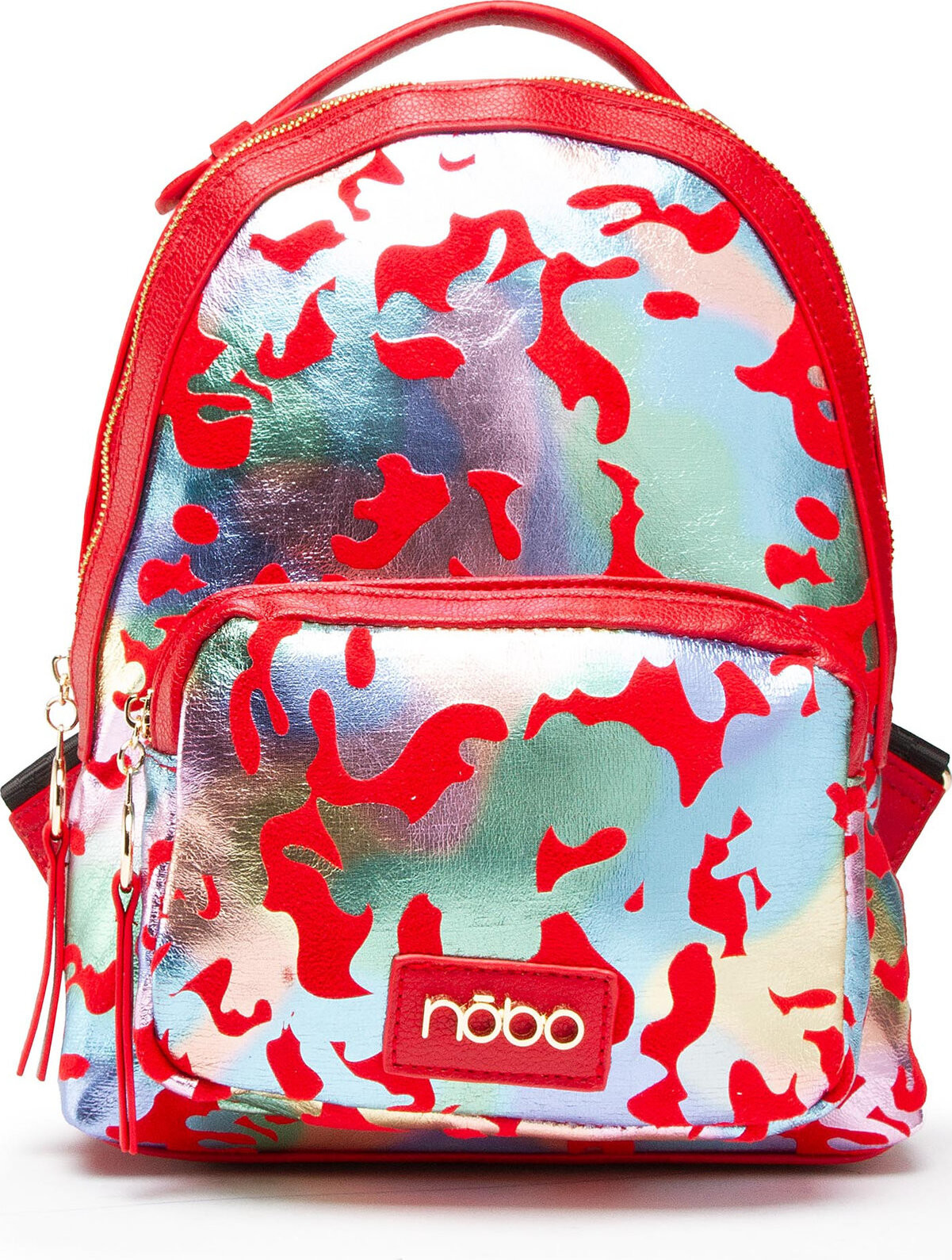 Batoh Nobo NBAG-M0670-CM05 Multi Czerwony
