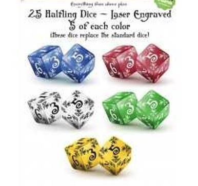Final Frontier Games Rise to Nobility KS dice set