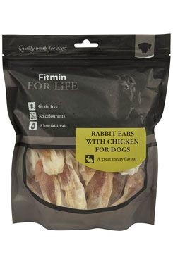 Fitmin  For Life dog treat rabbit ears with chicken 400 g