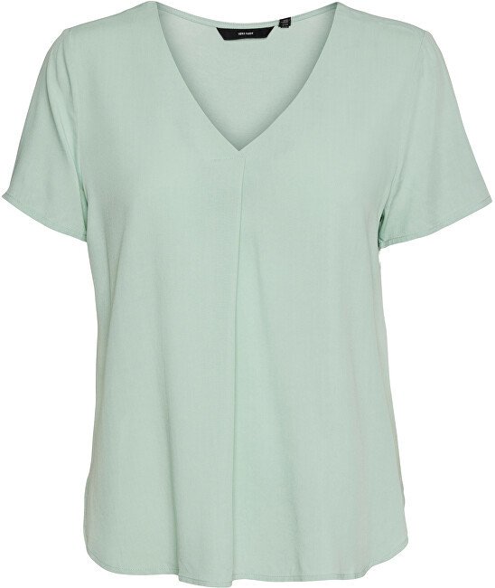 Vero Moda Dámské triko VMBRIT Loose Fit 10285552 Silt Green XL