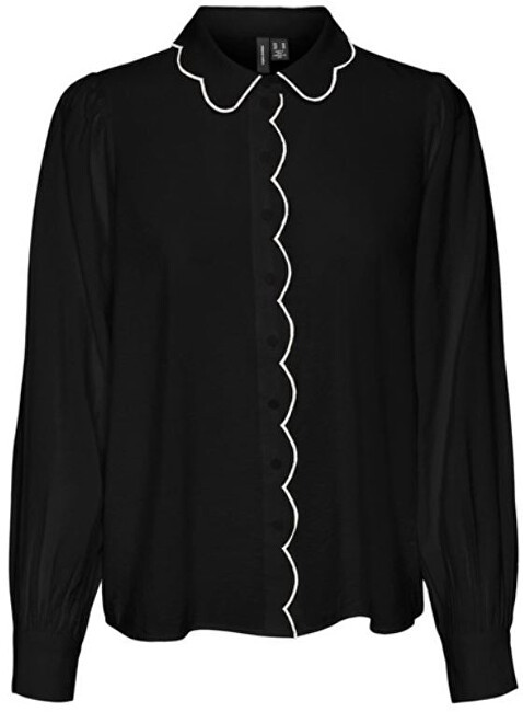 Vero Moda Dámská košile VMGIGI Regular Fit 10303039 Black XL