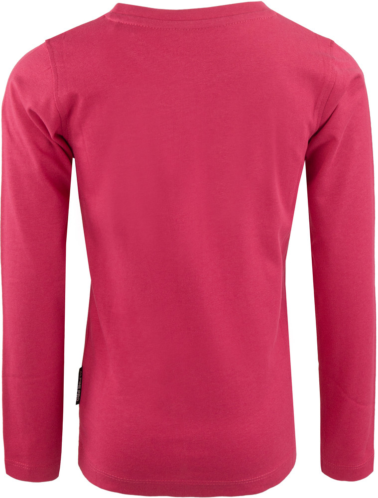 Alpine Pro triko dětské dlouhé OLERO růžové 128/134