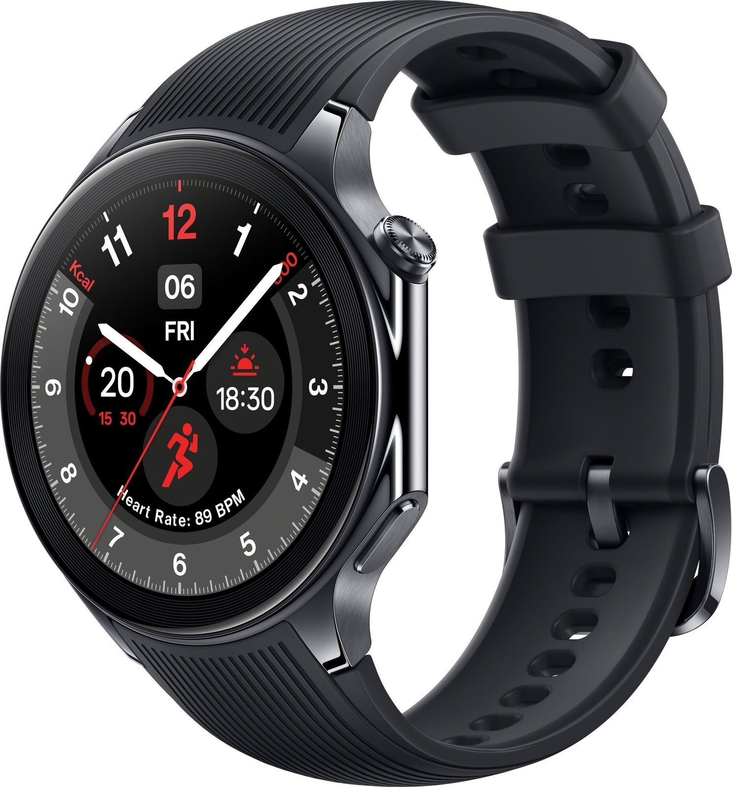 OnePlus Watch 2 Black Steel - OPWATCH2BKS