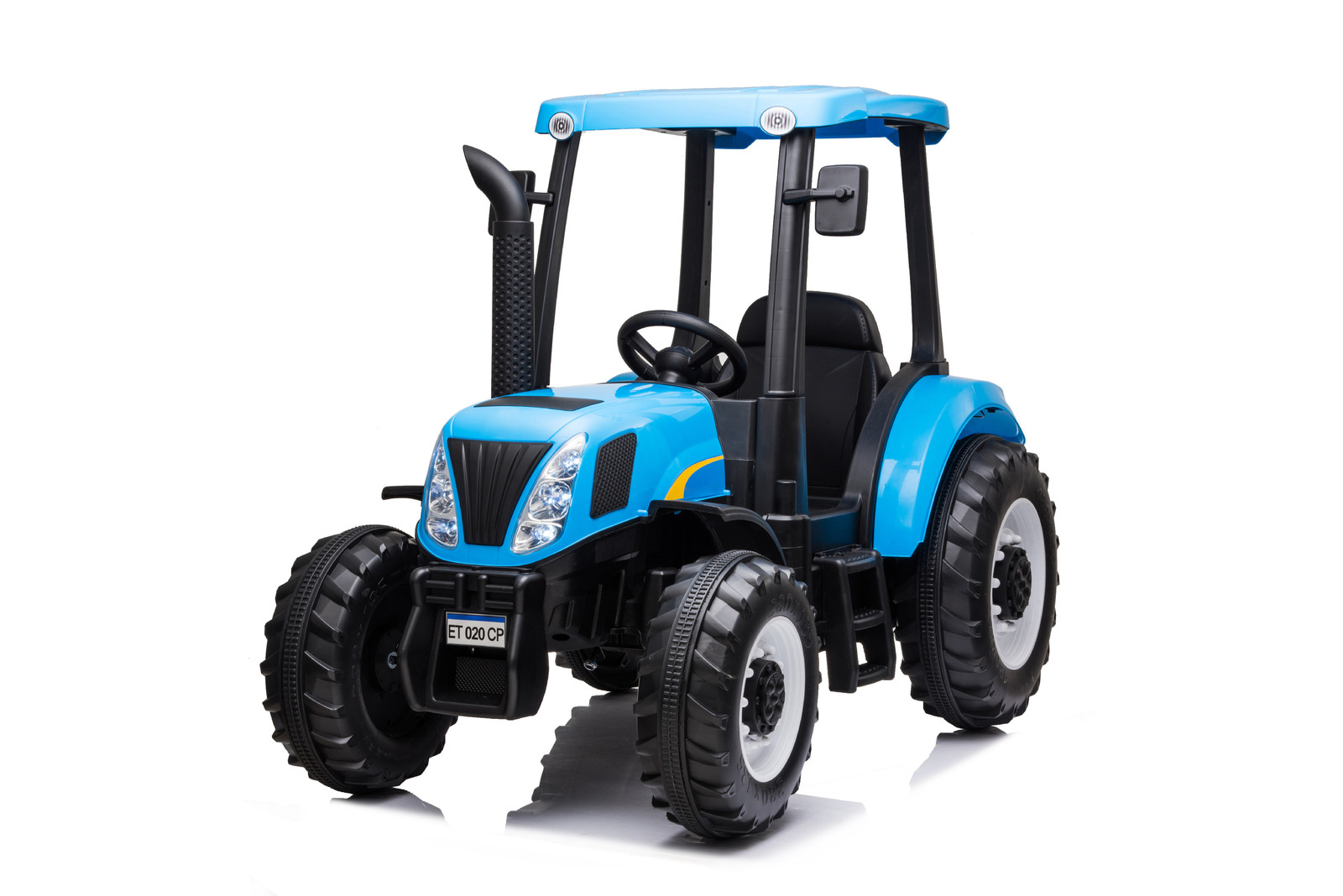 Mamido Mamido Dětský elektrický traktor Strong 24V 2x200W modrý