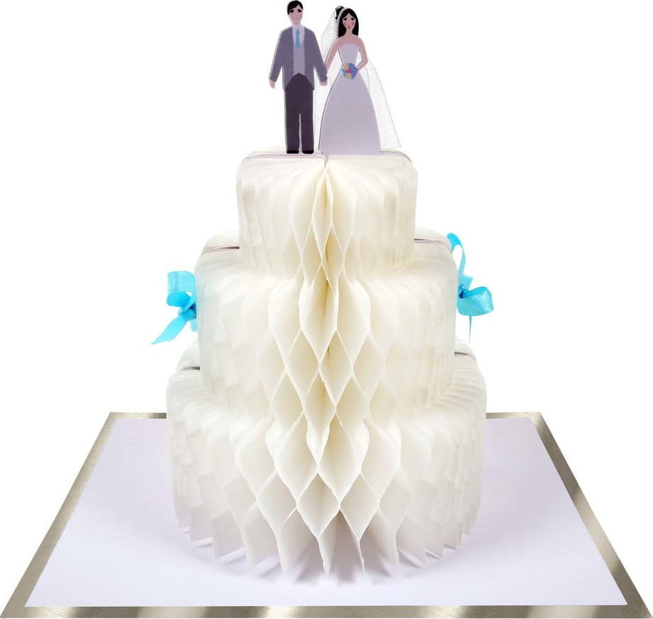 Přání Wedding Cake – Meri Meri