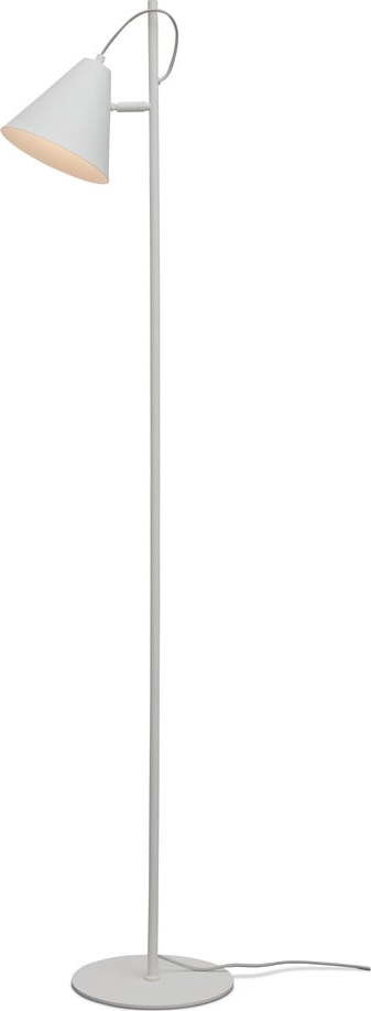 Bílá stojací lampa s kovovým stínidlem (výška 151 cm) Lisbon – it's about RoMi