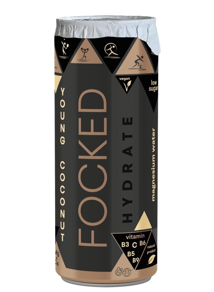 FOCKED - Hydrate mladý kokos 250 ml