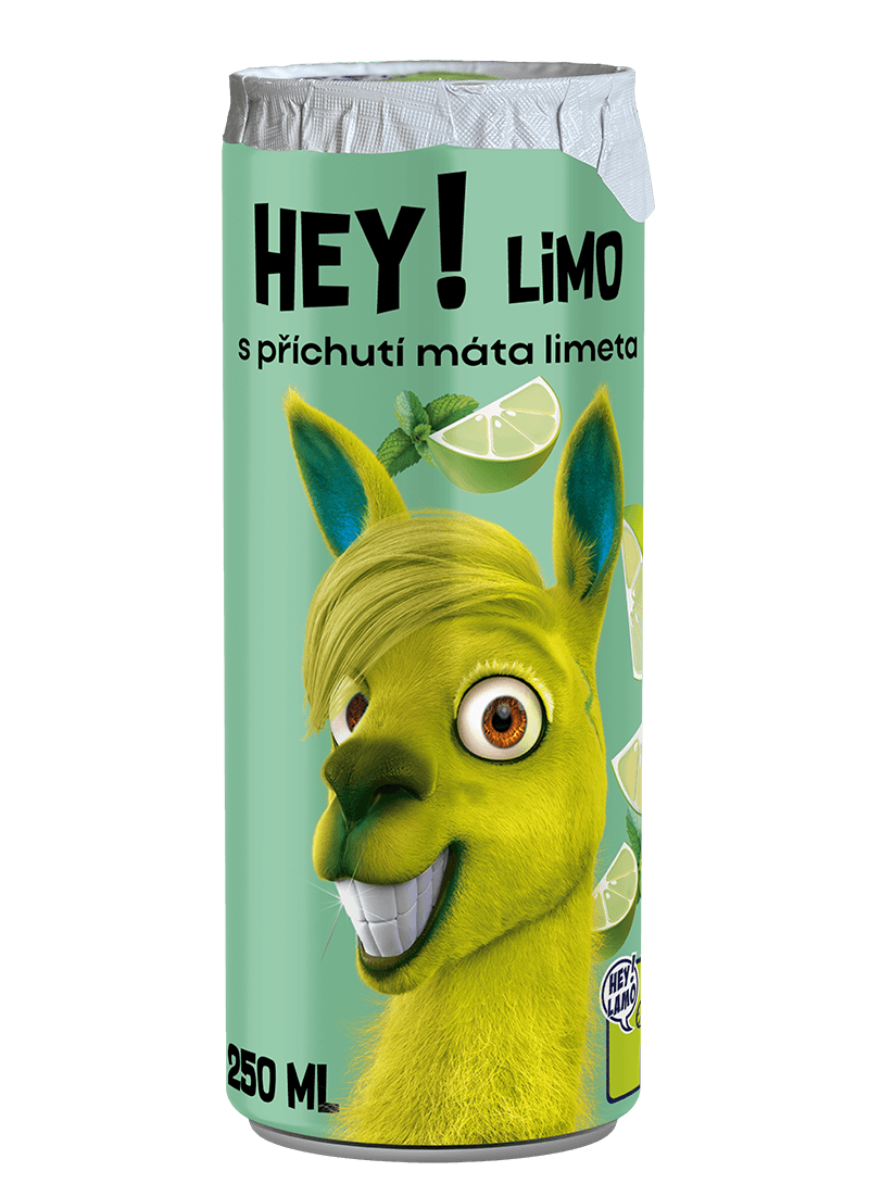HEY! LIMO máta limeta 250 ml