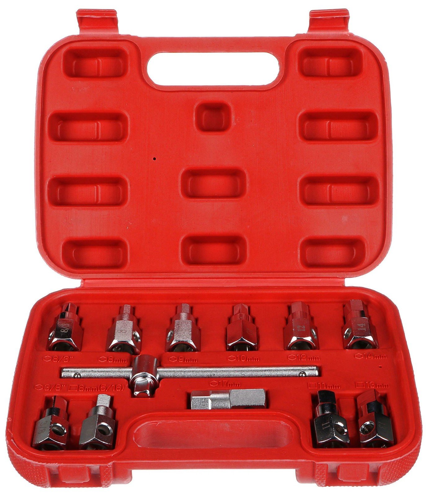 Sada na vypouštění oleje MECHANIC OIL DRAIN SET 12, Hex + čtyřhran, 12ks SIXTOL