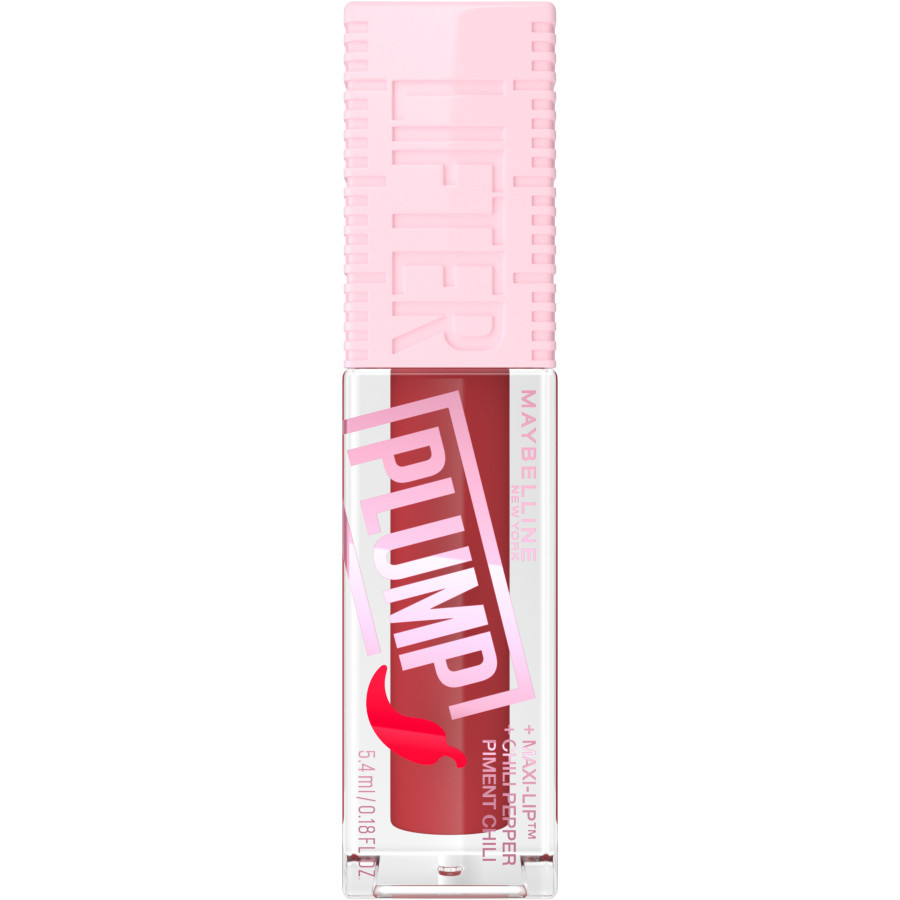Maybelline New York Lifter plump 006 Hot Chili lesk na rty, 5.4 ml