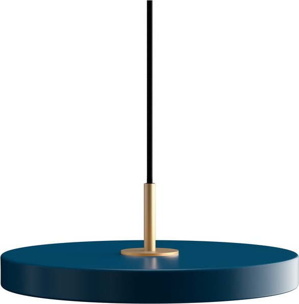 LED závěsné svítidlo v petrolejové barvě s kovovým stínidlem ø 31 cm Asteria Mini – UMAGE