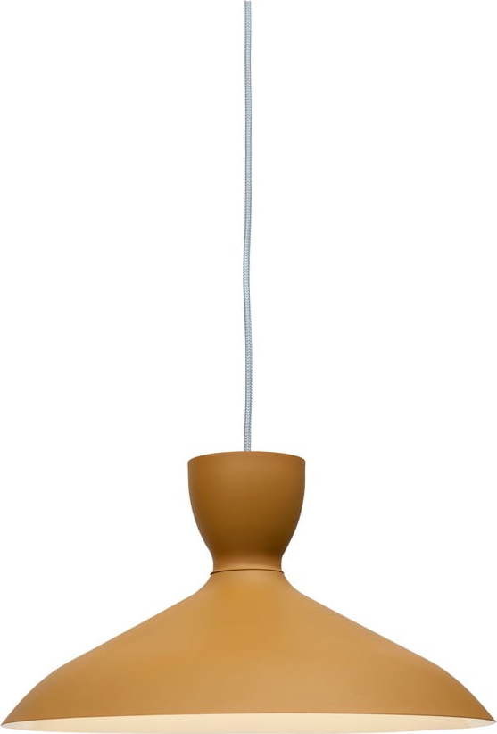 Oranžové závěsné svítidlo s kovovým stínidlem ø 40 cm Hanover – it's about RoMi
