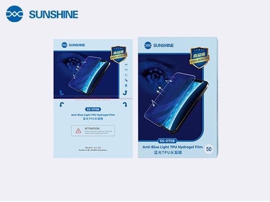 SUNSHINE SS-075B Hydrogel Anti-Blue Folie pro Smartphony Pack 50 kusů
