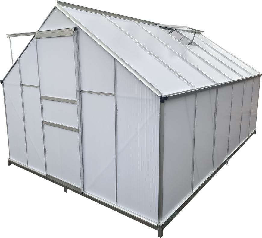 Skleník Strend Pro Greenhouse, Alu, polykarbonát PC 6 mm, 250x370x195 cm