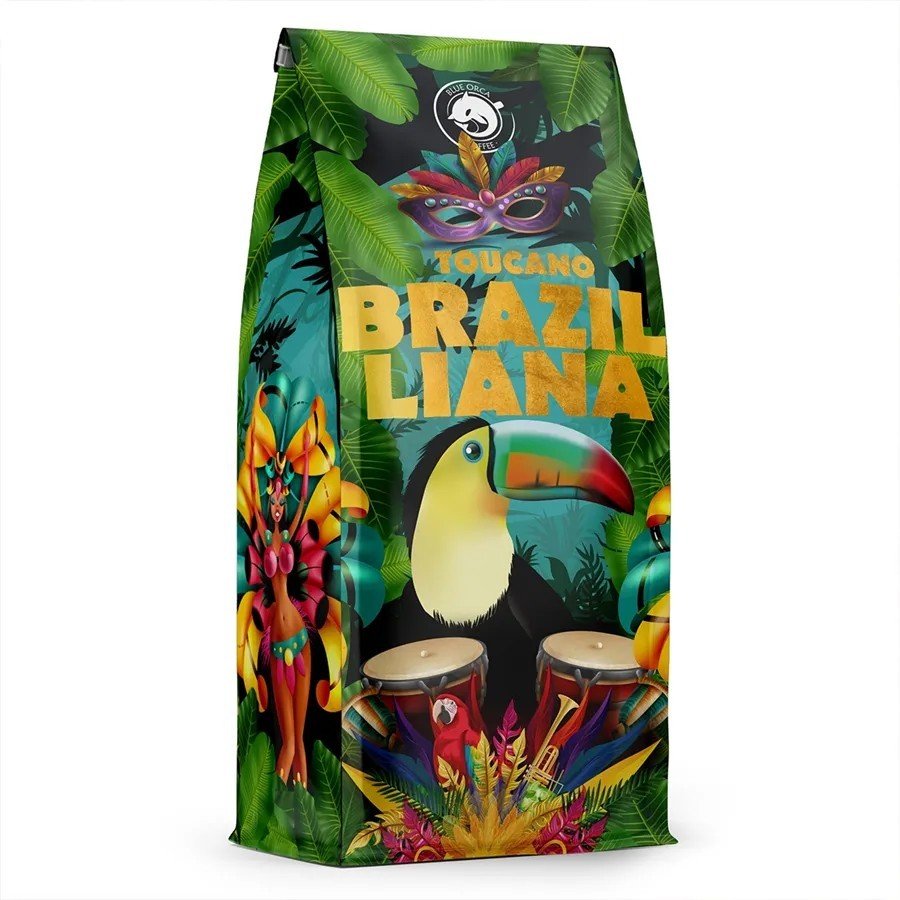 BLUE ORCA BRAZILLIANA TOUCANO, ZRNKOVA KAVA, 1 KG
