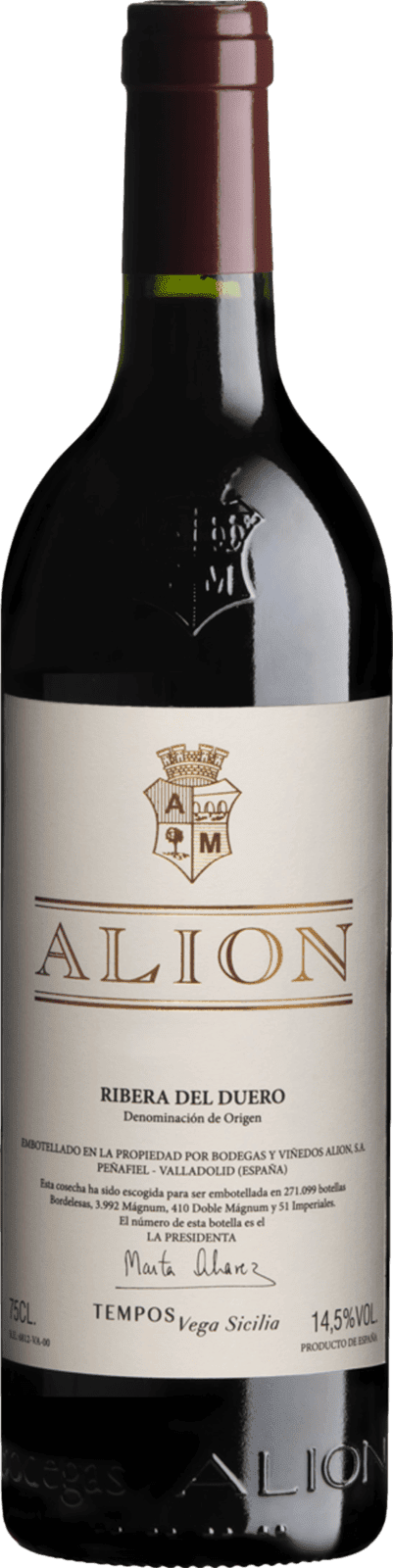 Vega Sicilia Alion 2019