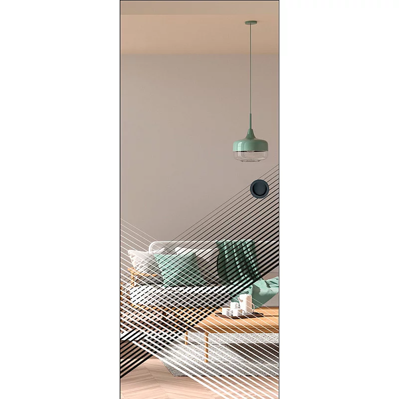 Posuvné skleněné dveře do pouzdra Graf 53