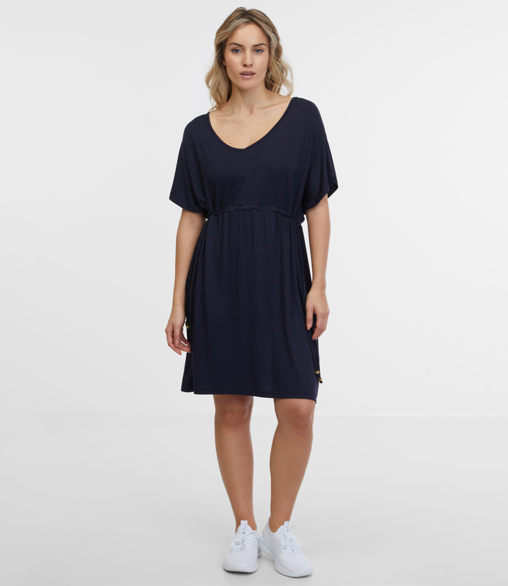 SAM 73 Dámské šaty LEANDRA Modrá M/L