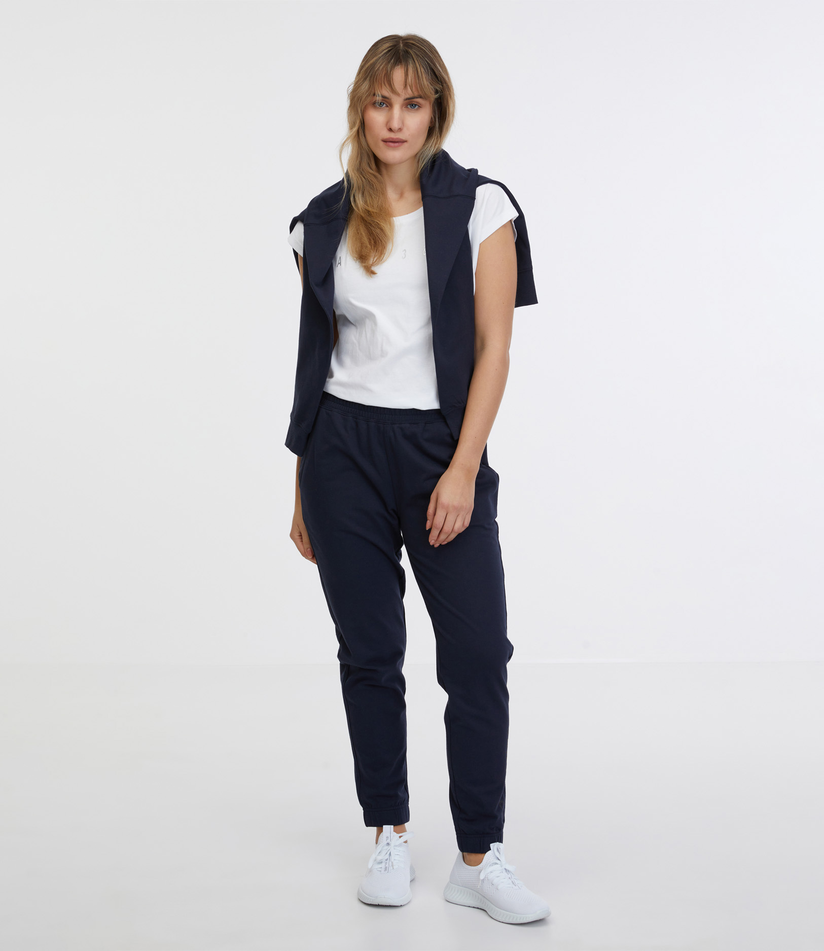 SAM 73 Dámské tepláky MAGDALENA Modrá S