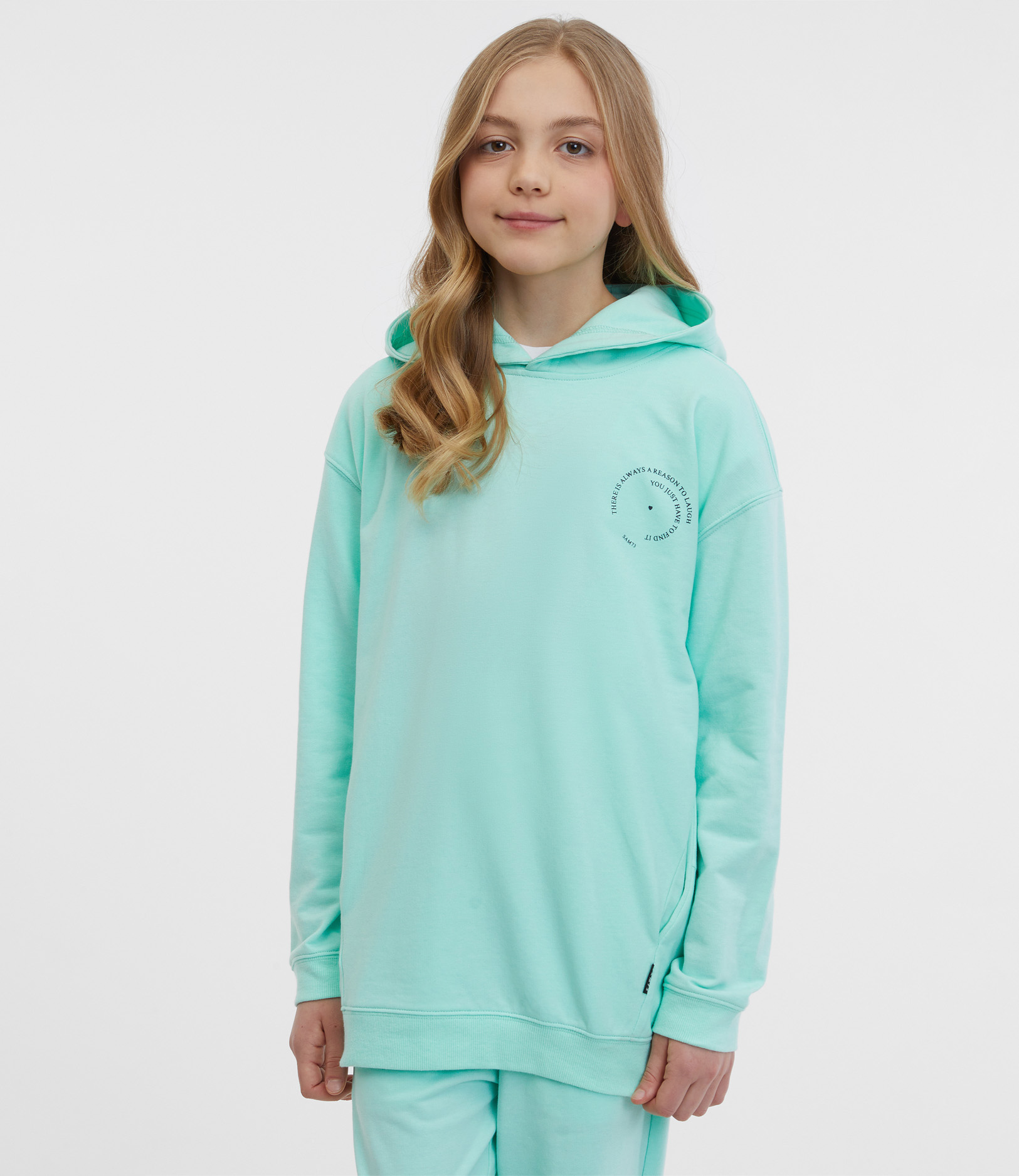 SAM 73 Dívčí mikina PEPPA Zelená 128