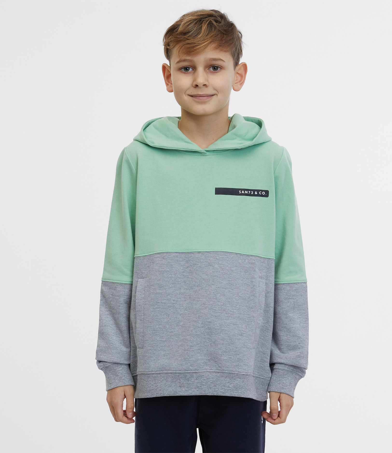 SAM 73 Chlapecká mikina CHIP Zelená 116