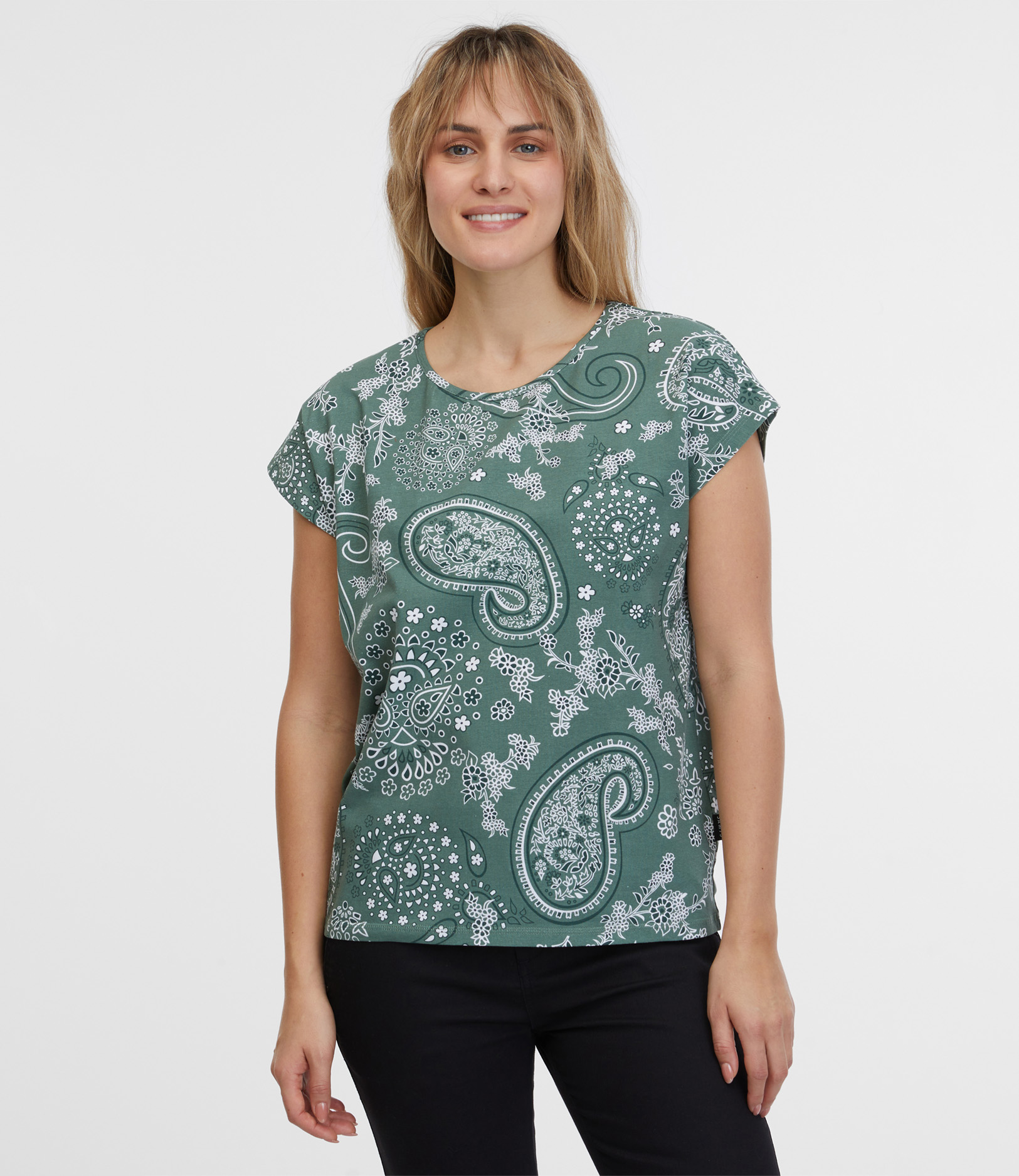 SAM 73 Dámské triko MARGARITA Zelená S