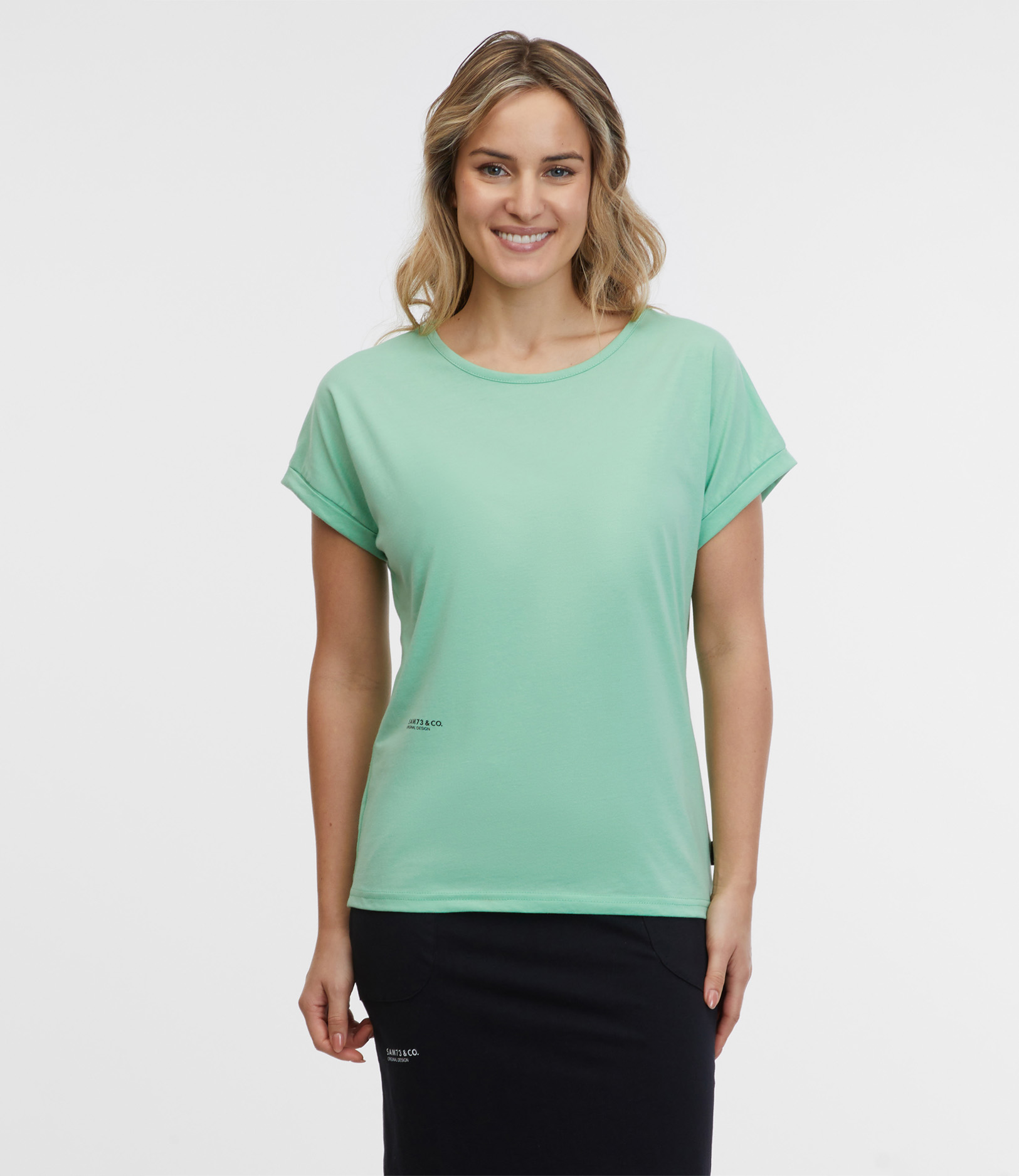 SAM 73 Dámské triko CRISTINA Zelená S