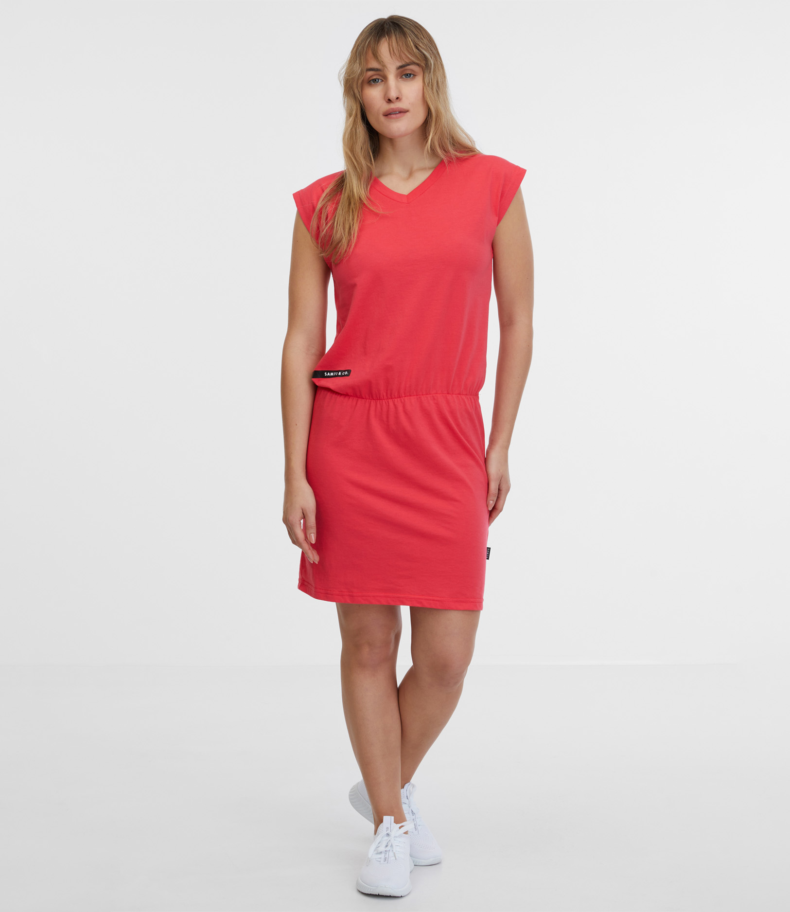 SAM 73 Dámské šaty EUGENIA Červená S