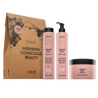 Lakmé Teknia Color Stay Pack sada pro barvené vlasy 300 ml + 300 ml + 250 ml