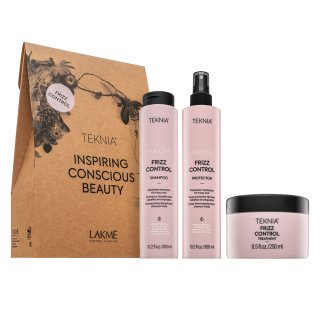 Lakmé Teknia Frizz Control Pack sada proti krepatění vlasů 300 ml + 300 ml + 250 ml