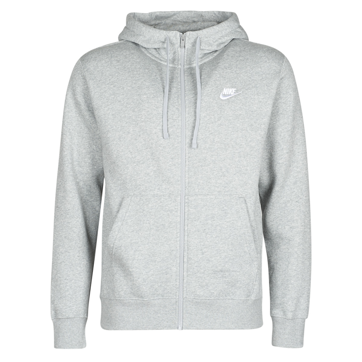Nike  M NSW CLUB HOODIE FZ BB  Šedá