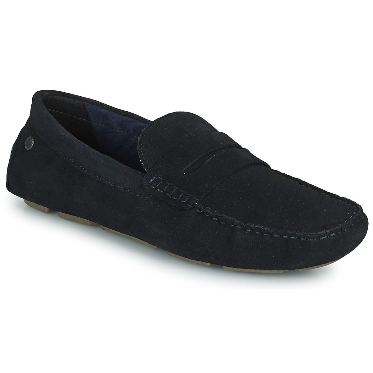 Jack & Jones  JFWJENSEN SUEDE LOAFER  Tmavě modrá