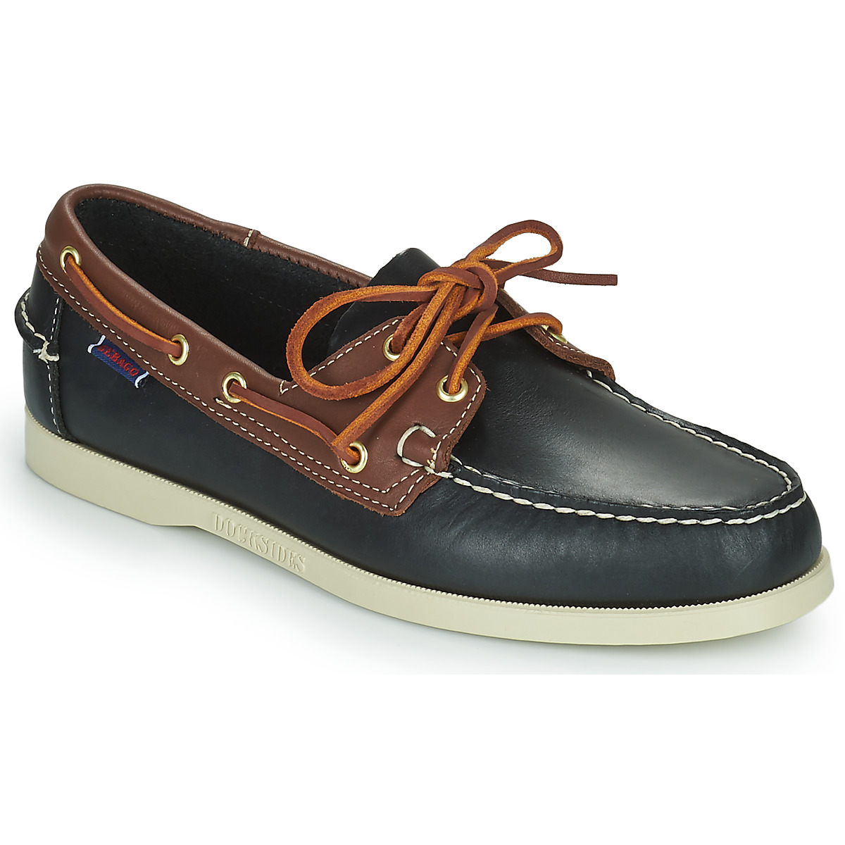 Sebago  PORTLAND WAXY LEA  Černá