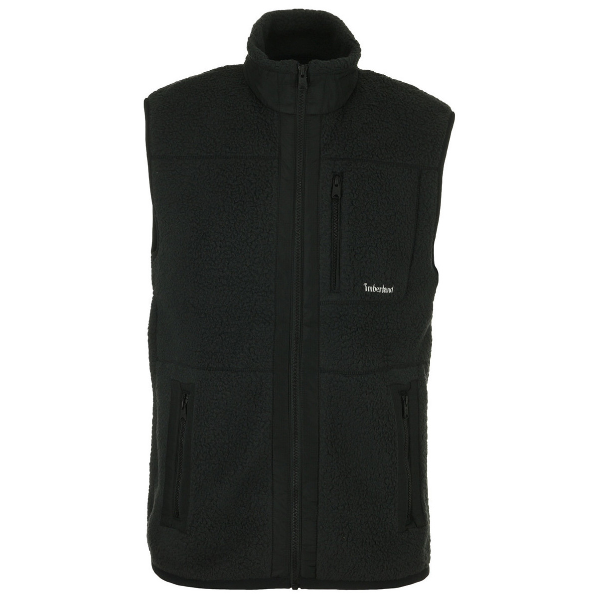 Timberland  Mix Media Sherpa Fleece Vest  Černá