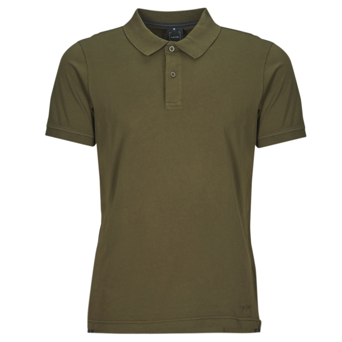 Geox  M POLO JERSEY  Khaki