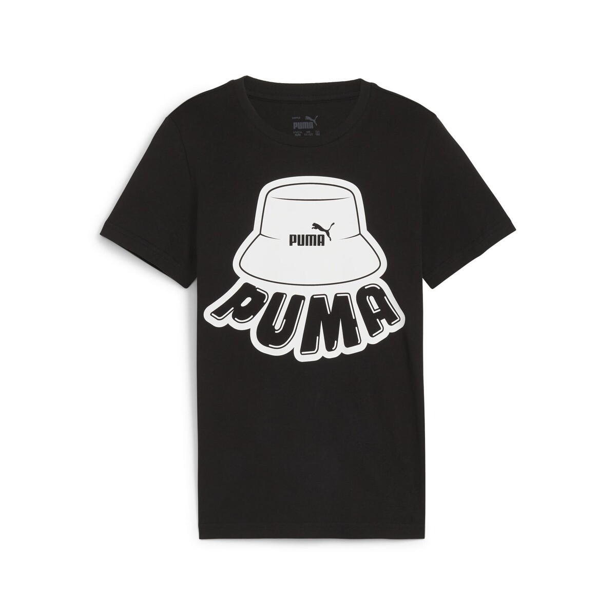 Puma  ESS+ MID 90S GRAPHIC TEE B  Černá