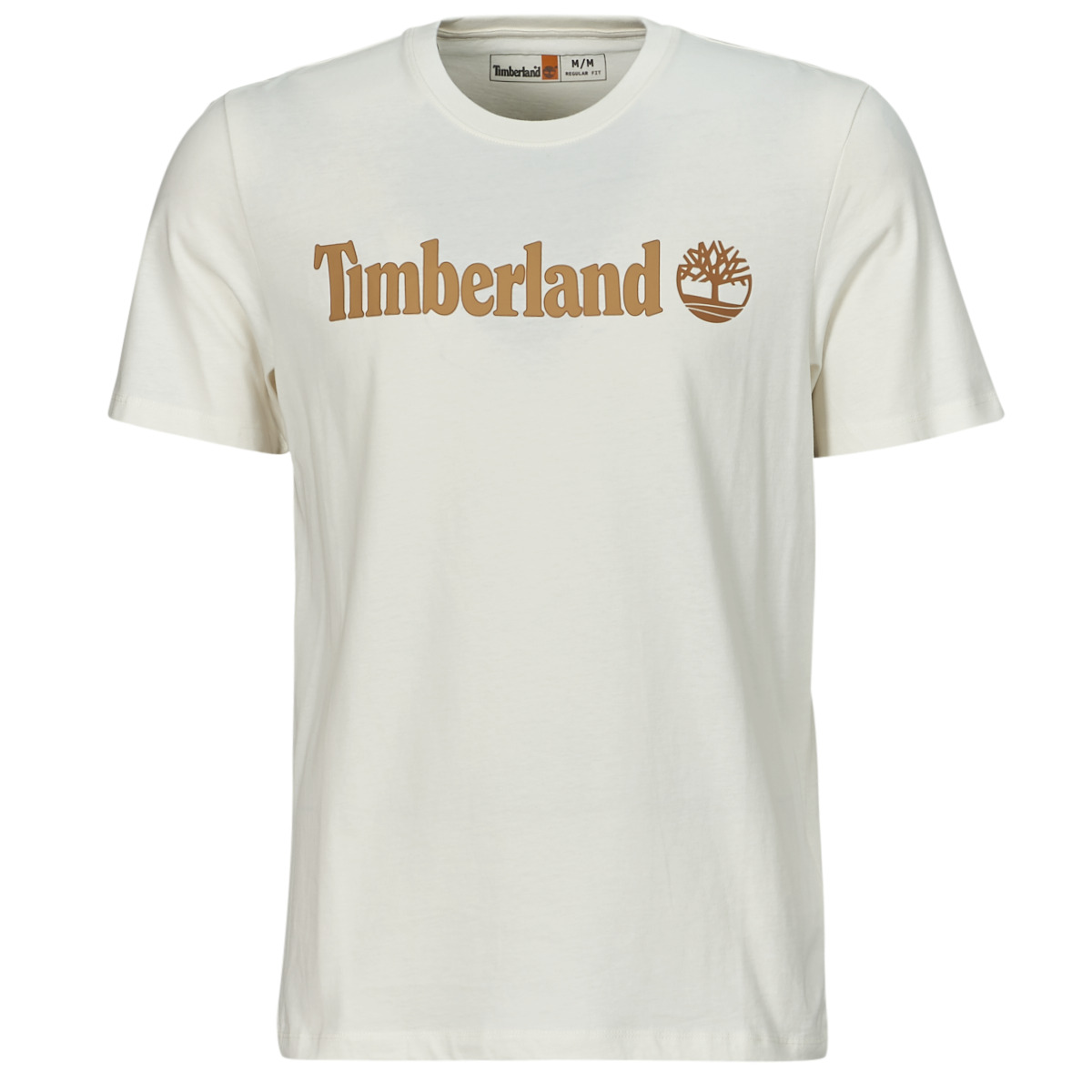 Timberland  Linear Logo Short Sleeve Tee  Bílá