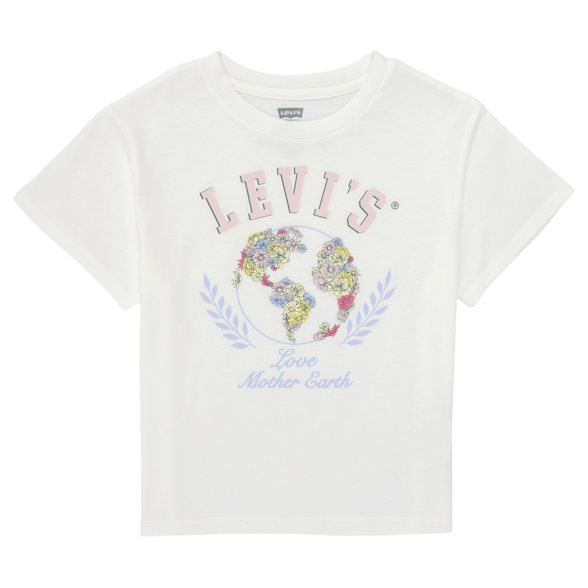 Levis  EARTH OVERSIZED TEE  Bílá