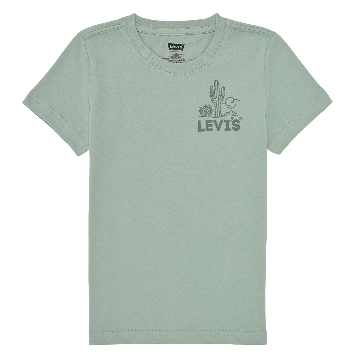 Levis  CACTI CLUB TEE  Modrá