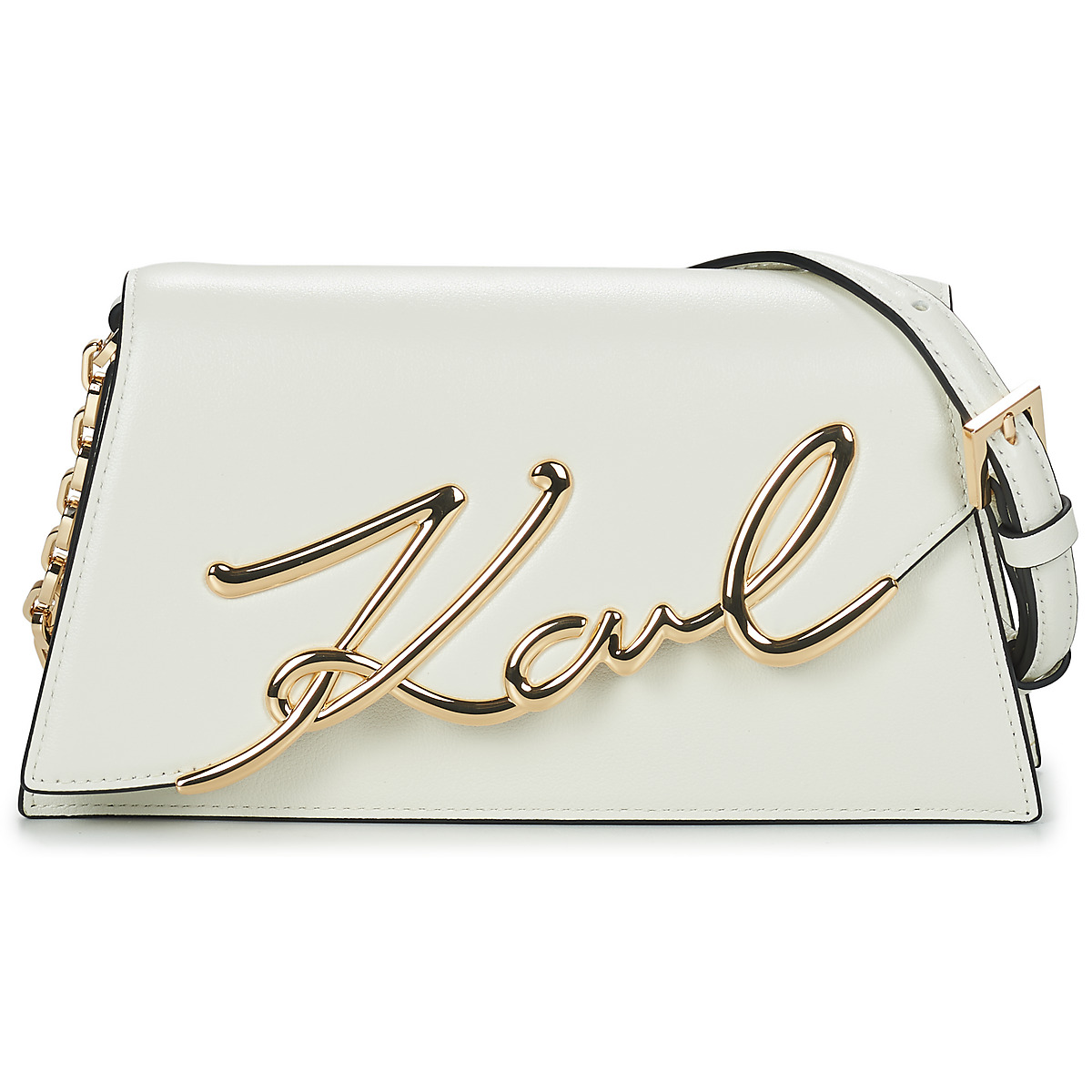 Karl Lagerfeld  K/SIGNATURE 2.0 SHOULDERBAG  Béžová